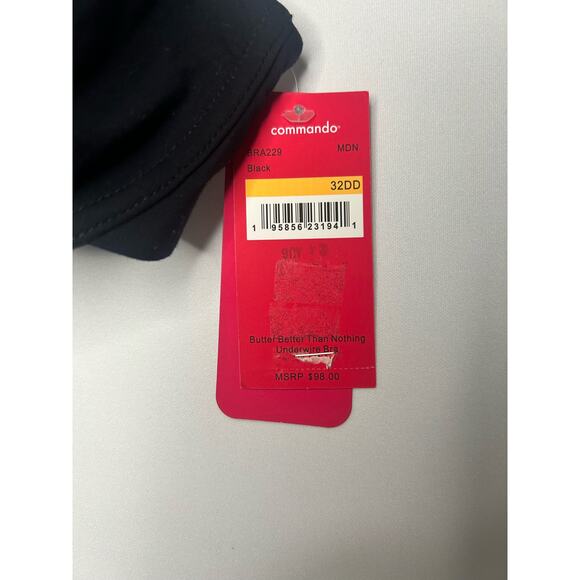 NWT Commando Butter Better Than Nothing Underwire Bra in Black. Size 32DD. - Picture 4 of 4